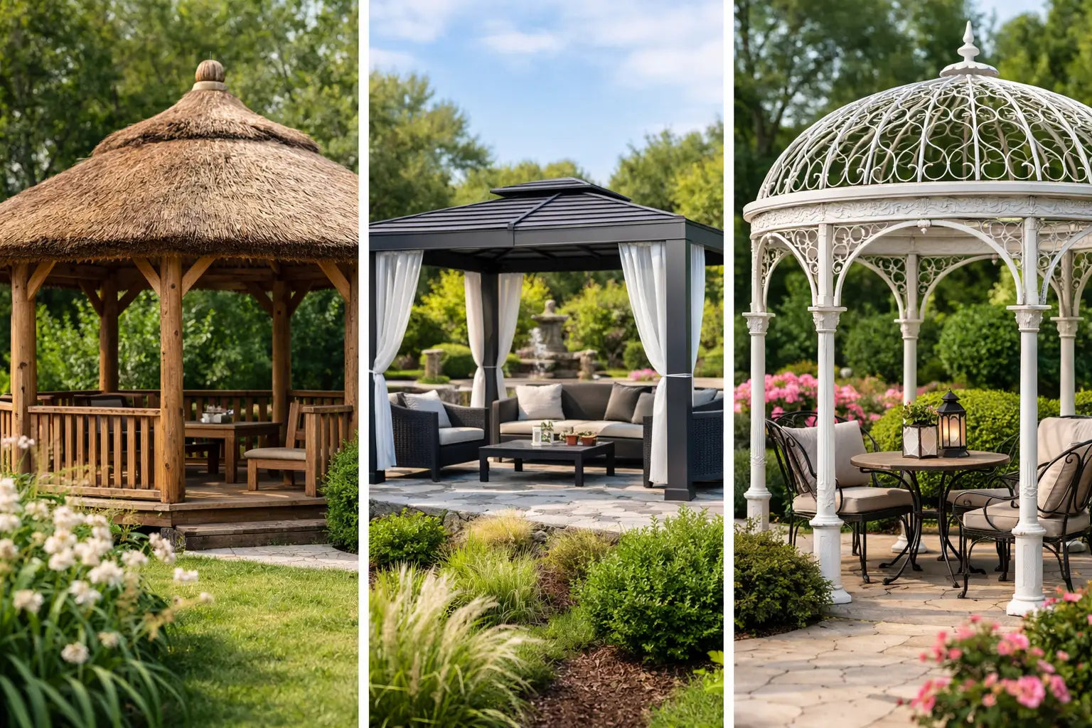 How to Choose Garden Gazebo Designs