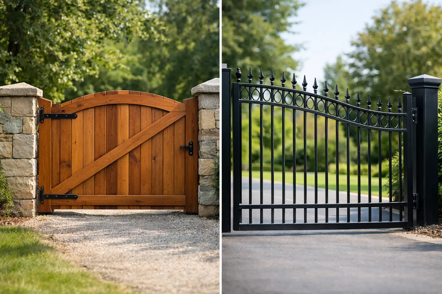 Timber Gates vs Metal Gates: Which Fits Best?