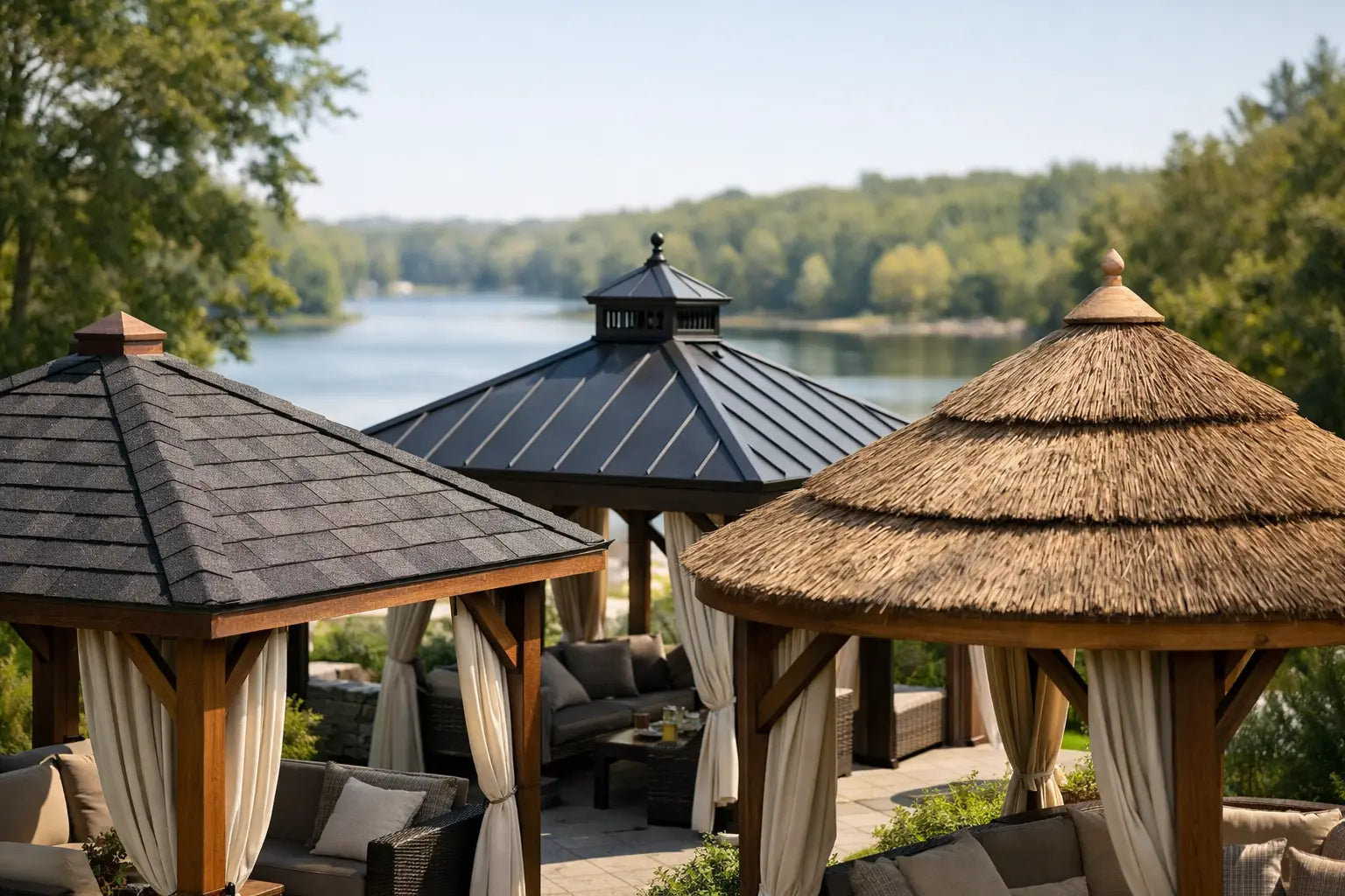 Best Gazebo Roofing Options for Lasting Style