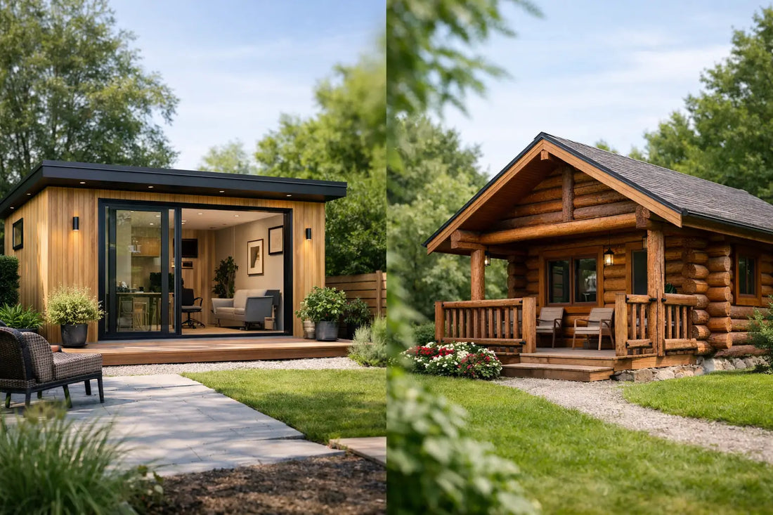 Garden Room vs Log Cabin: Which Is Right?