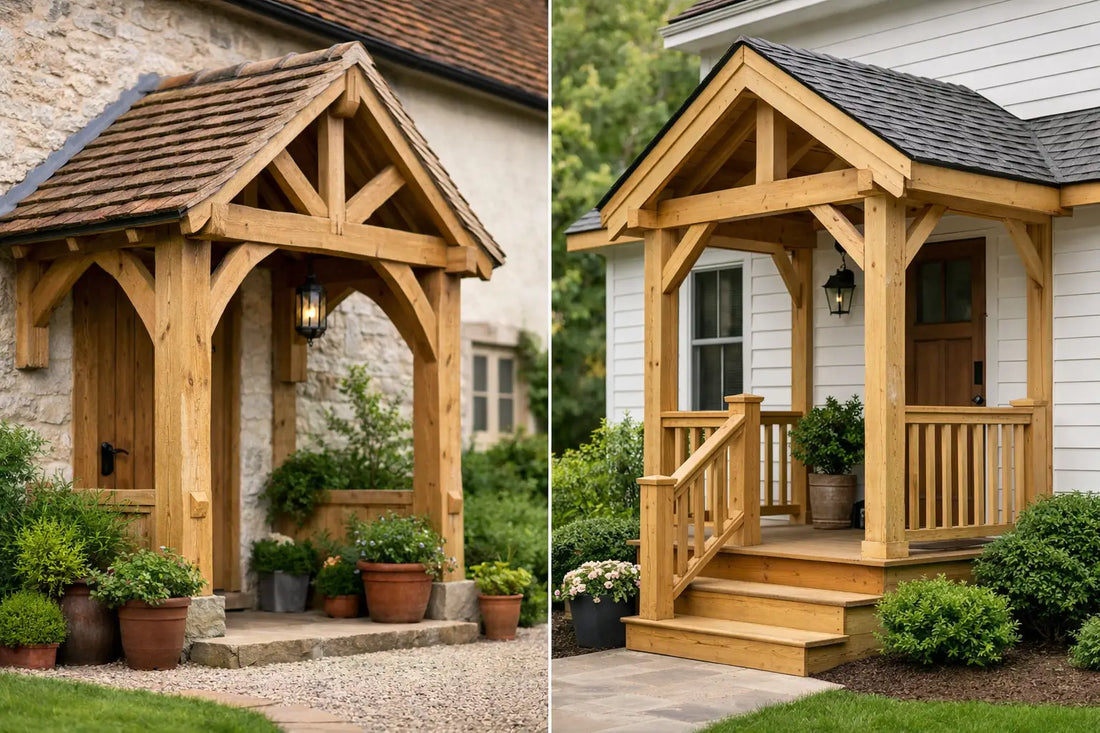 Oak Porch vs Timber Porch: Which Suits You?