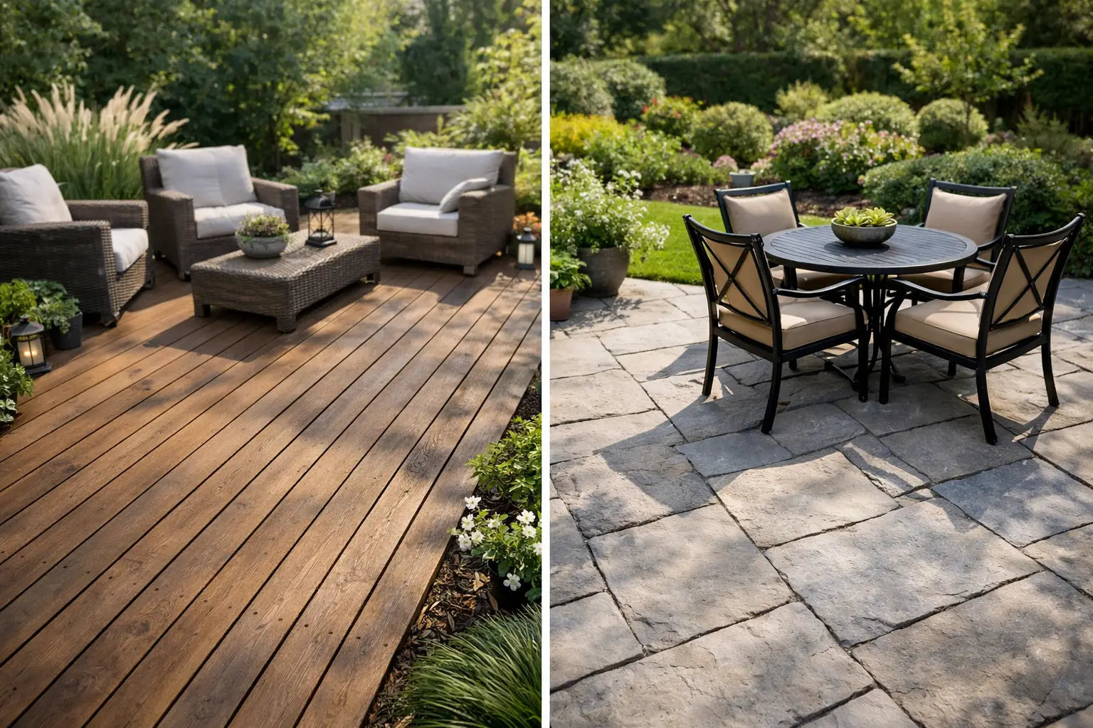 Decking or Patio for Garden: Which Is Right?