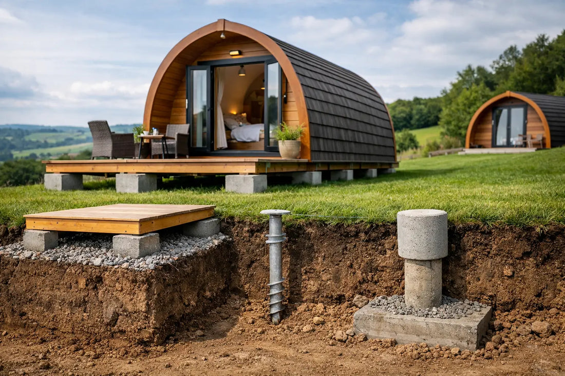 Do Glamping Pods Need Foundations in the UK?