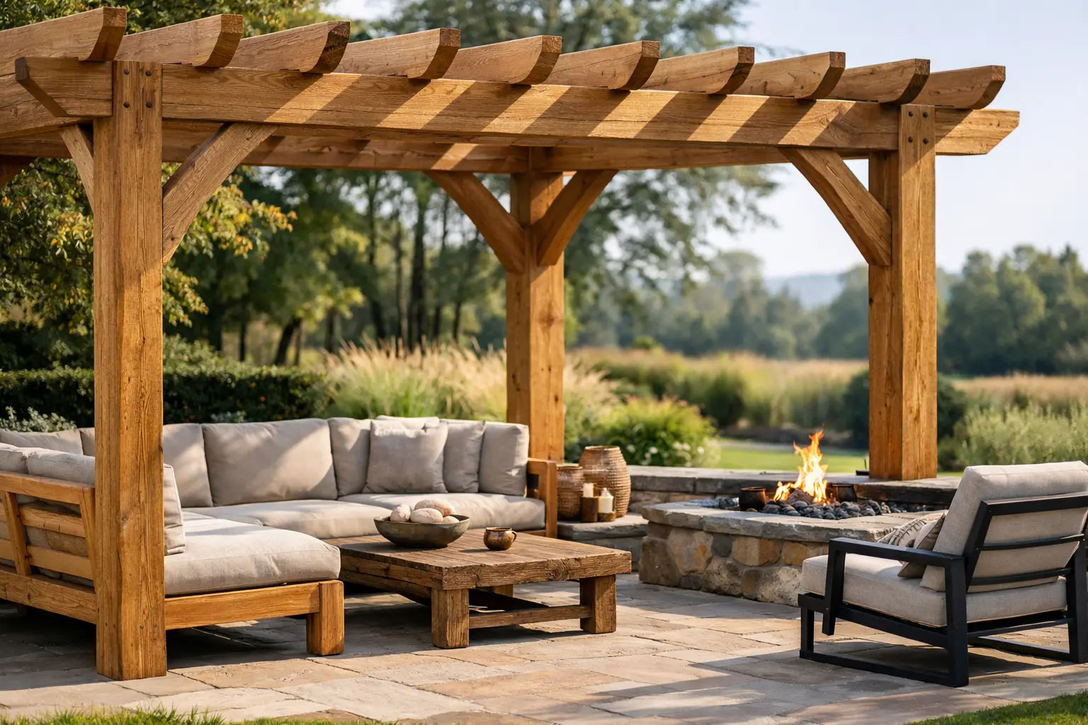 How to Design Oak Pergola Spaces That Last