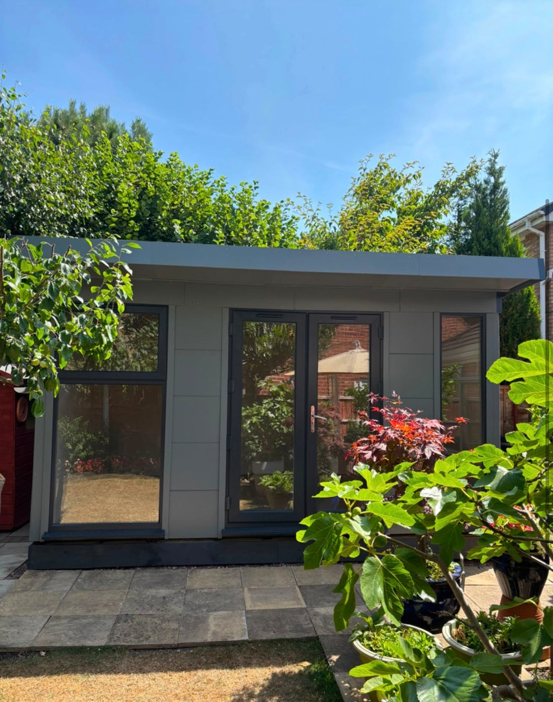 Dunster House Modular Cabin on Ground Screws with Electrics — Fully Installed in Bloxwich, Birmingham