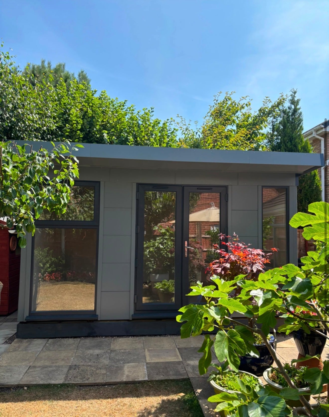 Dunster House Modular Cabin on Ground Screws with Electrics — Fully Installed in Bloxwich, Birmingham