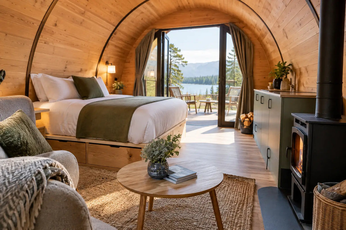 Best Glamping Pod Interiors for Memorable Stays