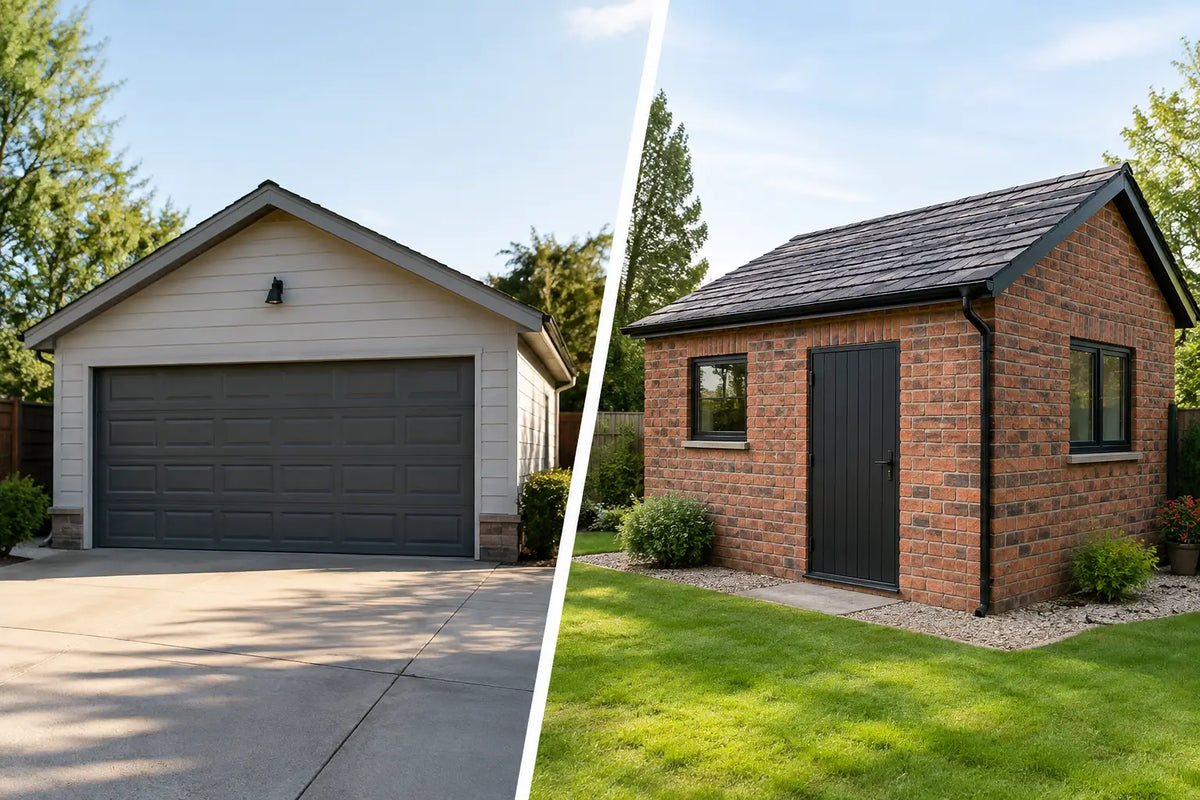 Garage Versus Brick Outbuilding: Which Suits You?