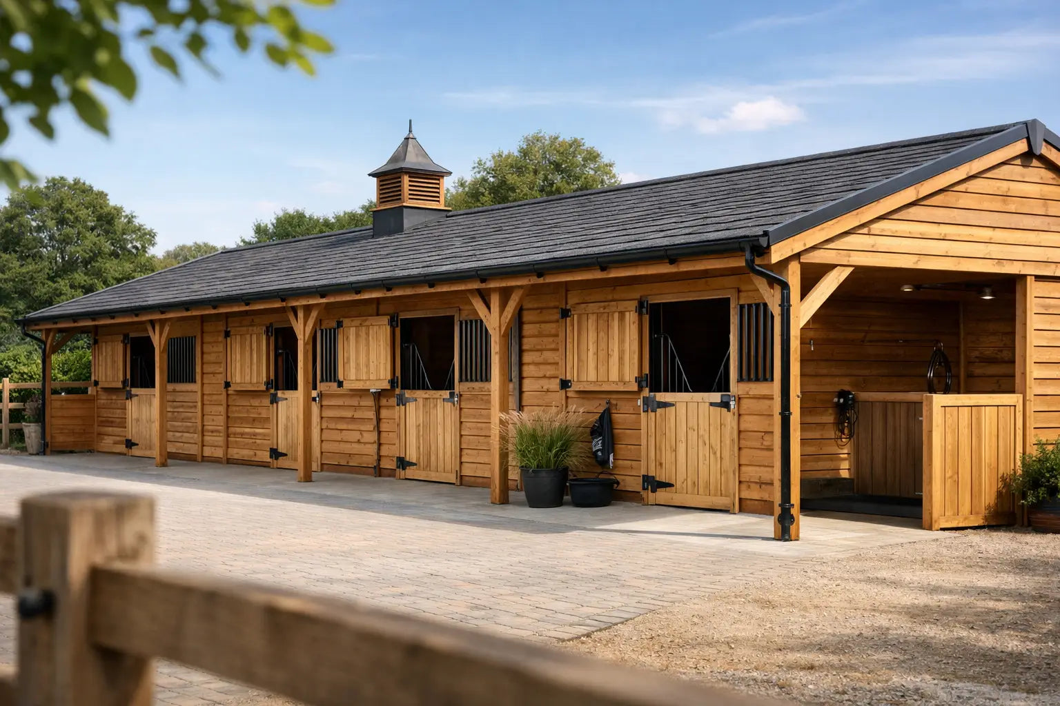 Timber Stable Block Design That Lasts