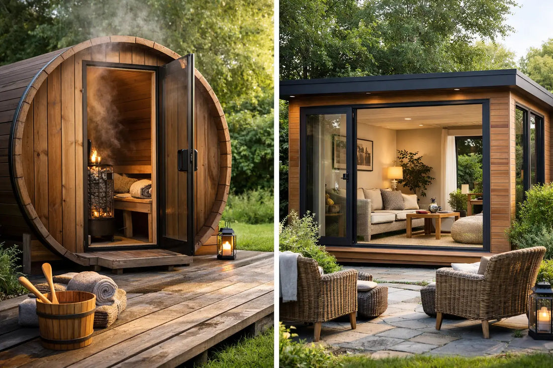 Sauna or Garden Room? Choose the Right Retreat