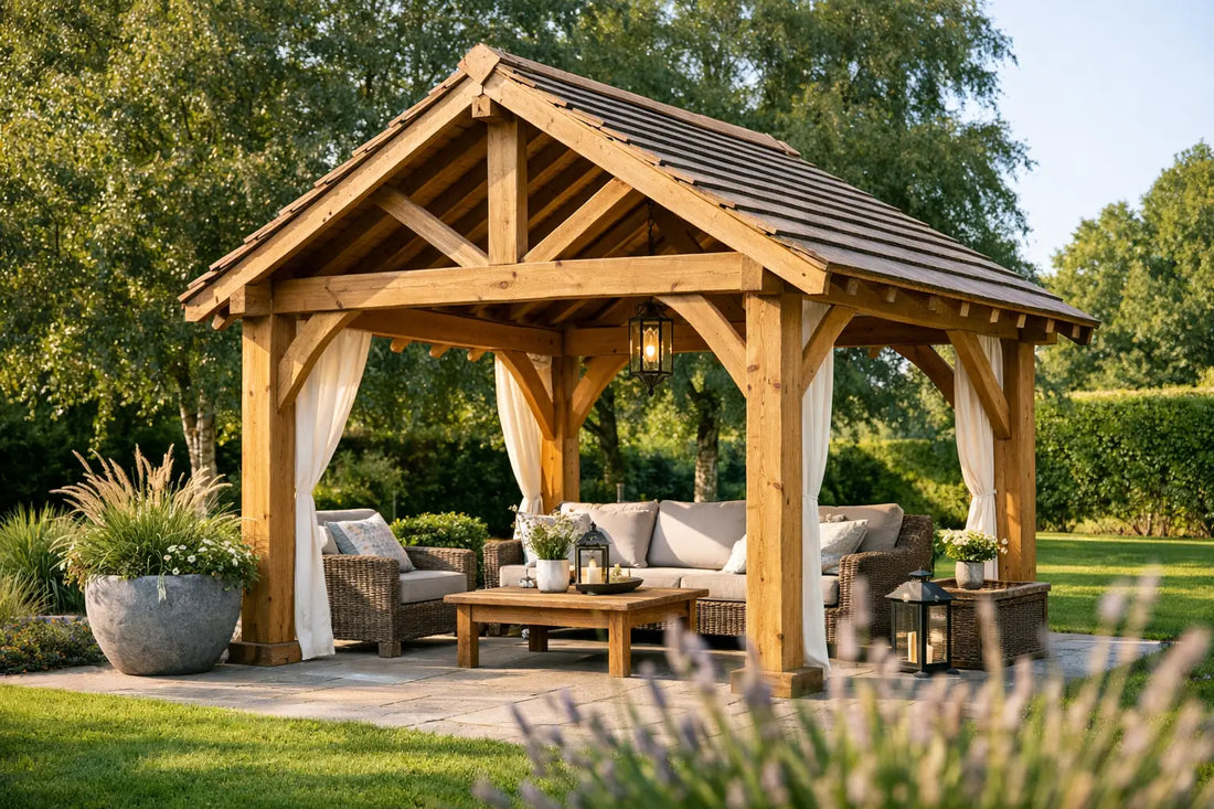 Oak Framed Gazebo Guide for Lasting Style