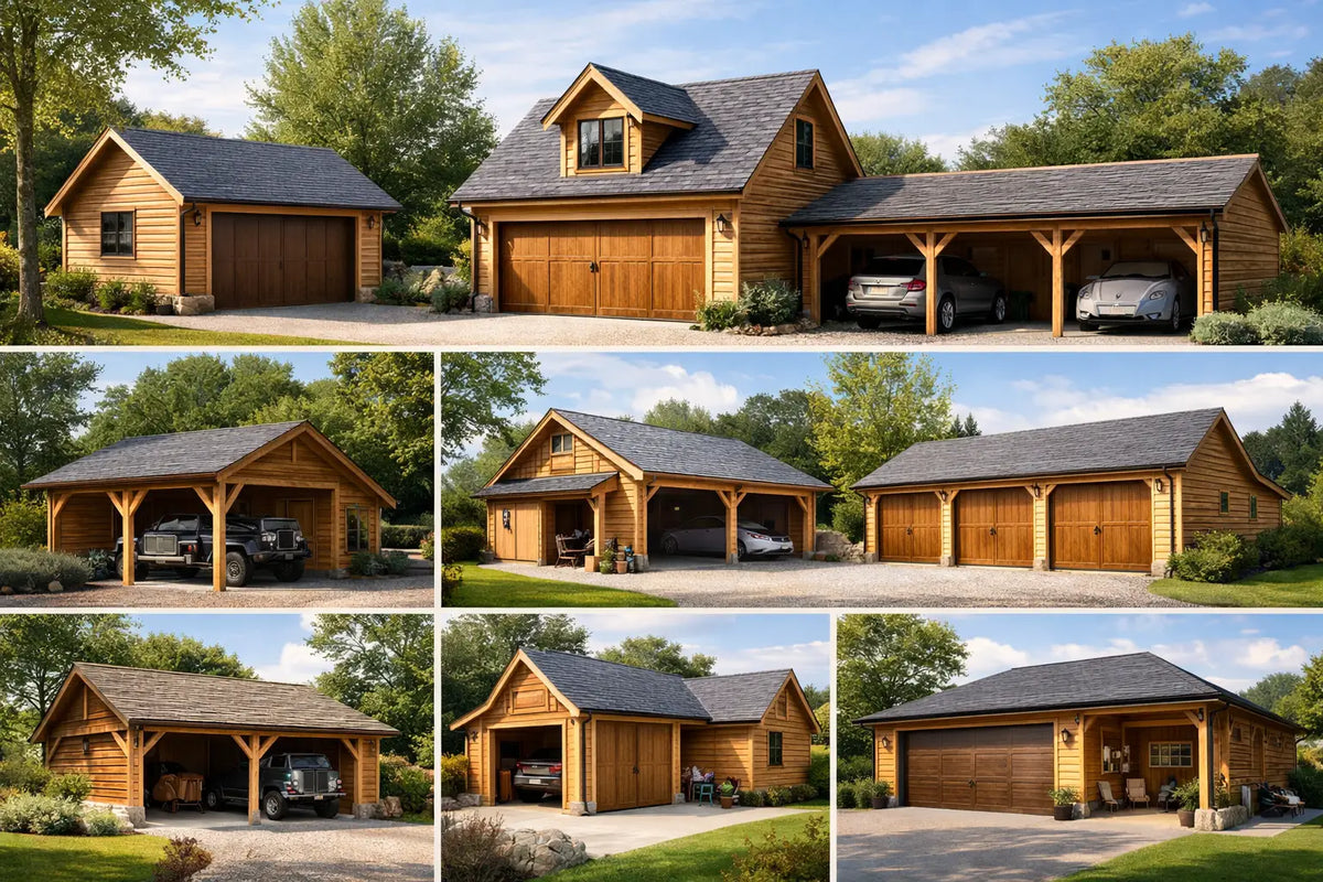 7 Best Timber Garage Layouts for Your Home