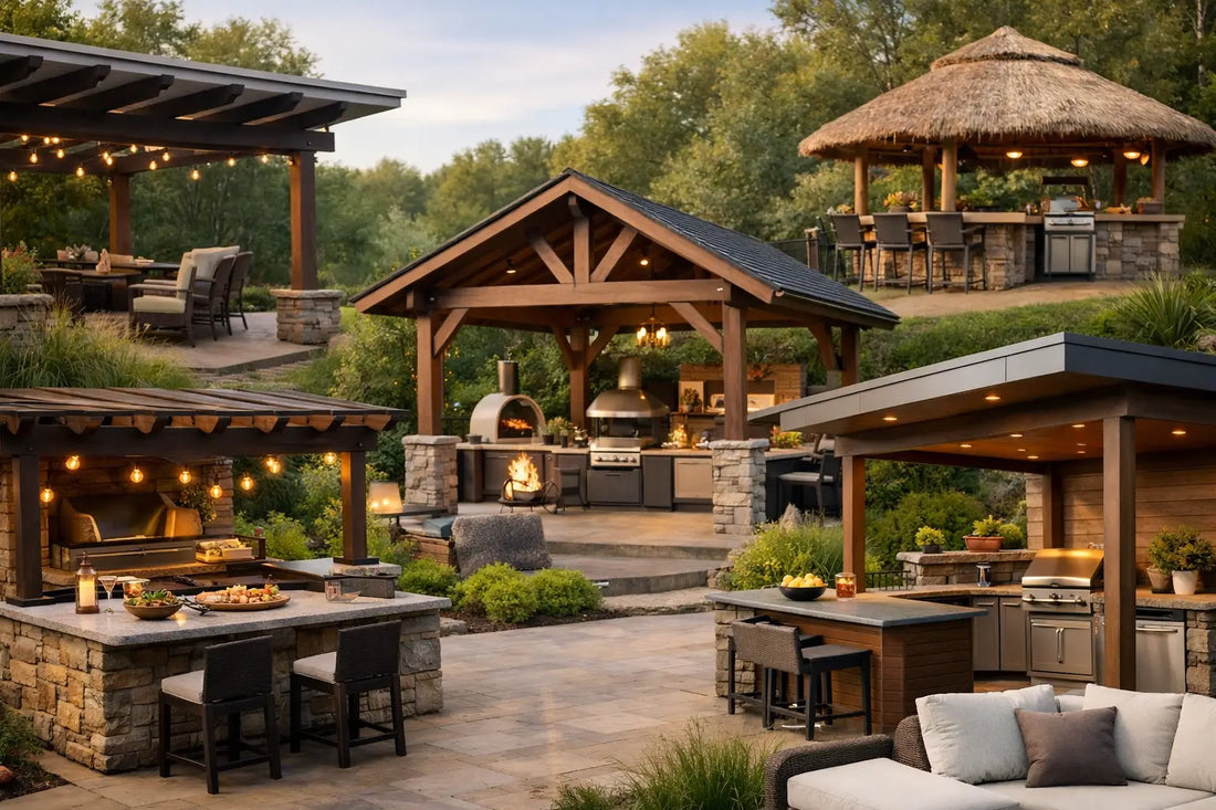 10 Outdoor Kitchen Shelter Ideas