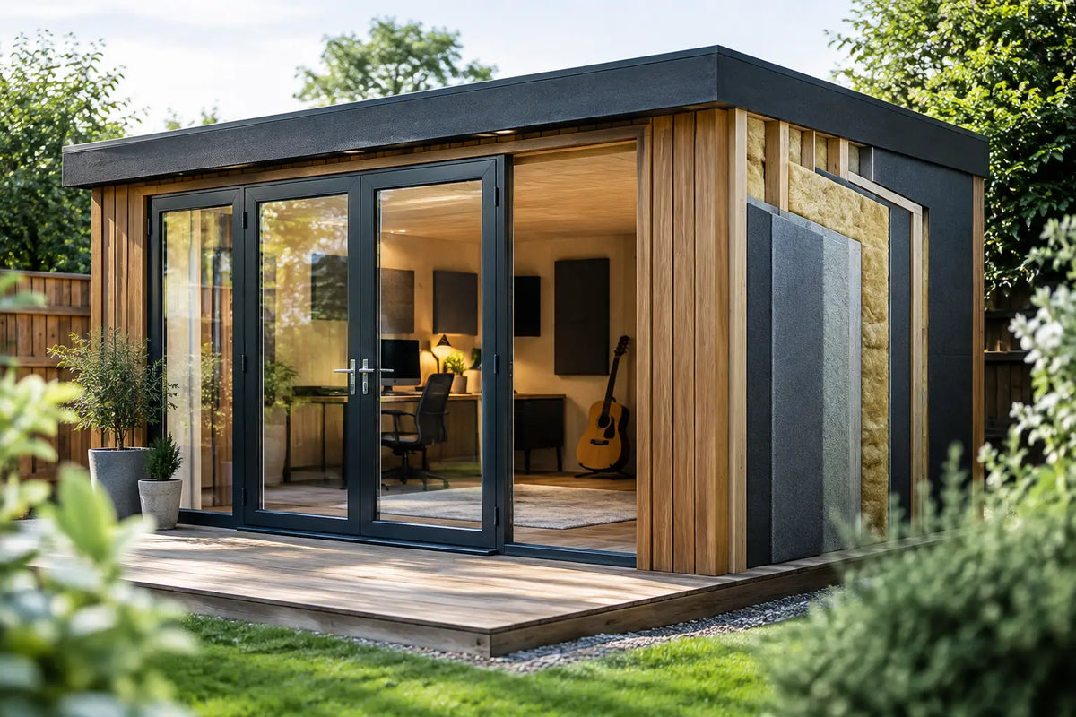 How to Soundproof a Garden Studio Properly