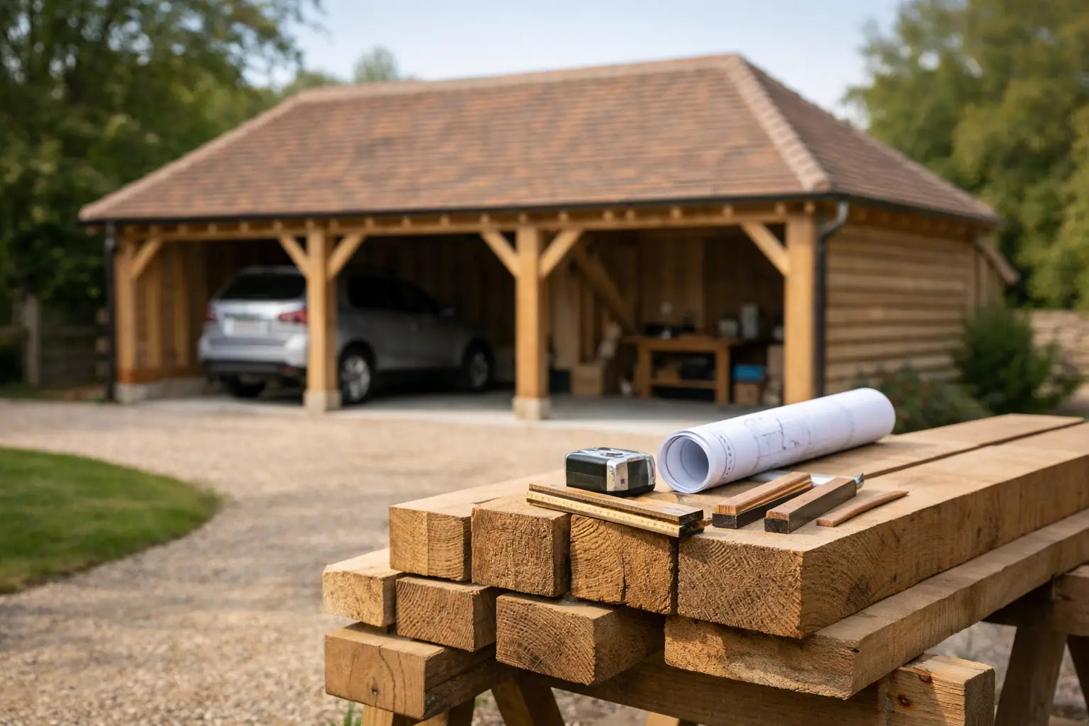 Oak Framed Garage Prices: What to Expect