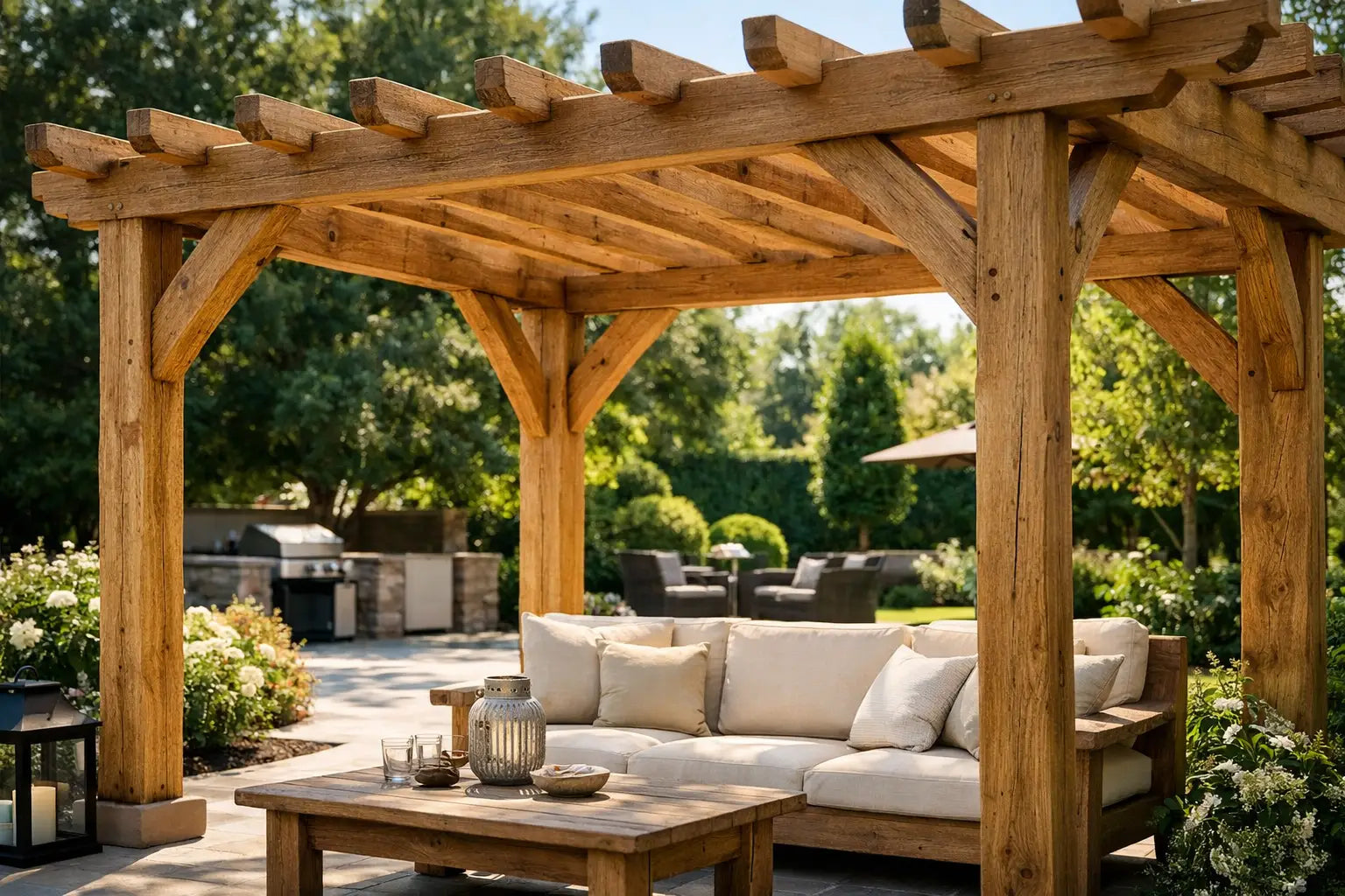 A Guide to Oak Framed Pergolas