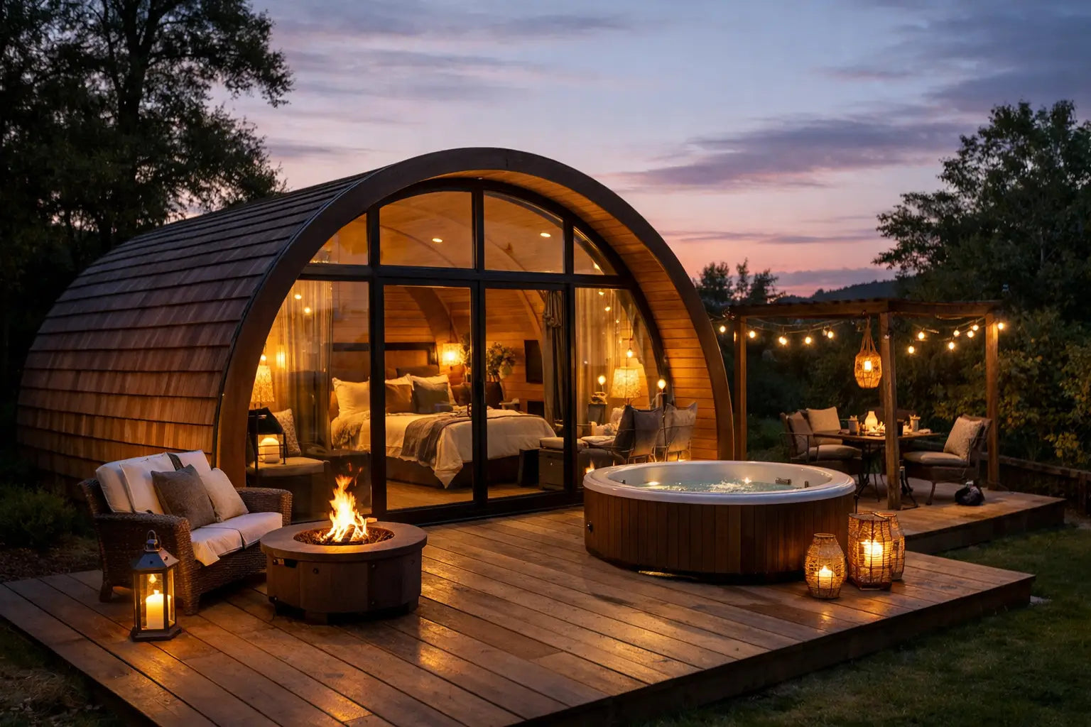 Luxury Glamping Pod Design Guests Remember