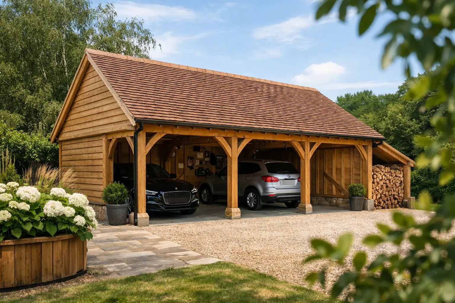 Oak Framed Garage Guide for Lasting Style
