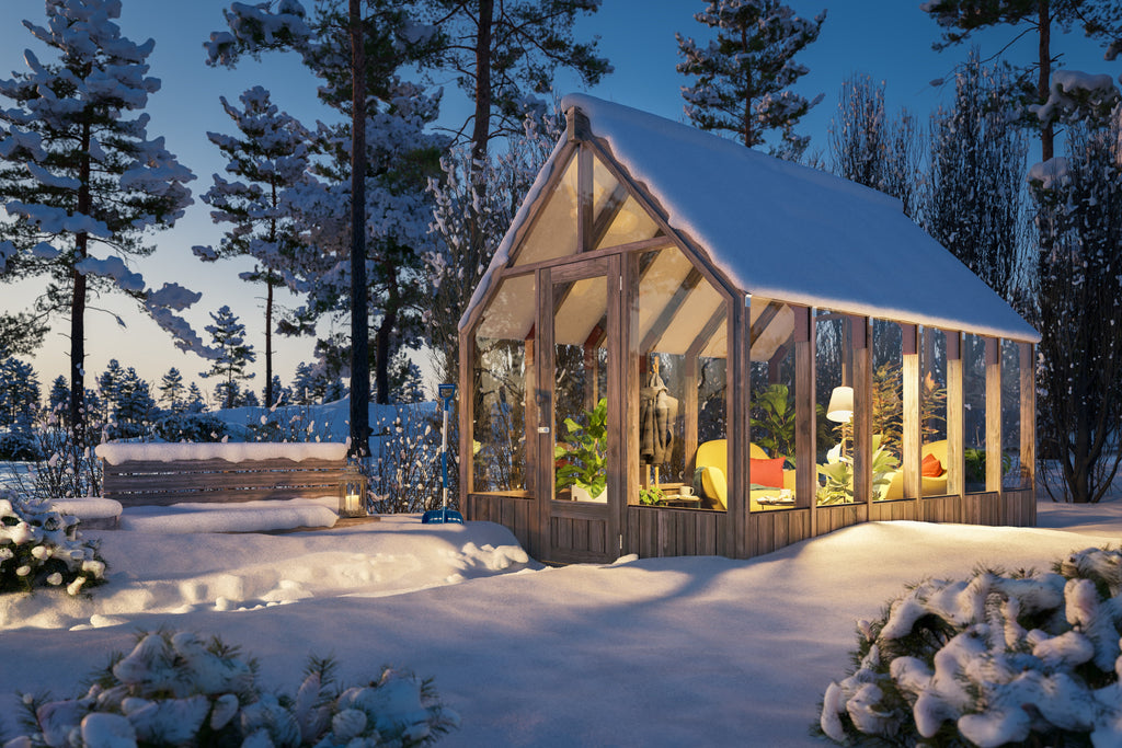 Fully Installed Palmako Emilia M Greenhouse | Glass Summer House | Garden Pavilion | 8.2m² | Pressure Treated