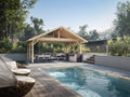 Fully Installed Palmako Robert M (5.6x3.7m | 20.6m2) Double Carport or Large Pavilion