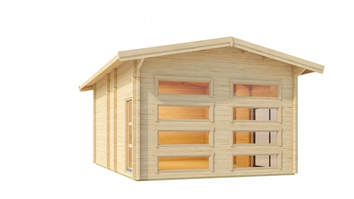 Golf Simulator Building | 5.95m x 7.6m Log Cabin | Fully Installed | Mainland UK