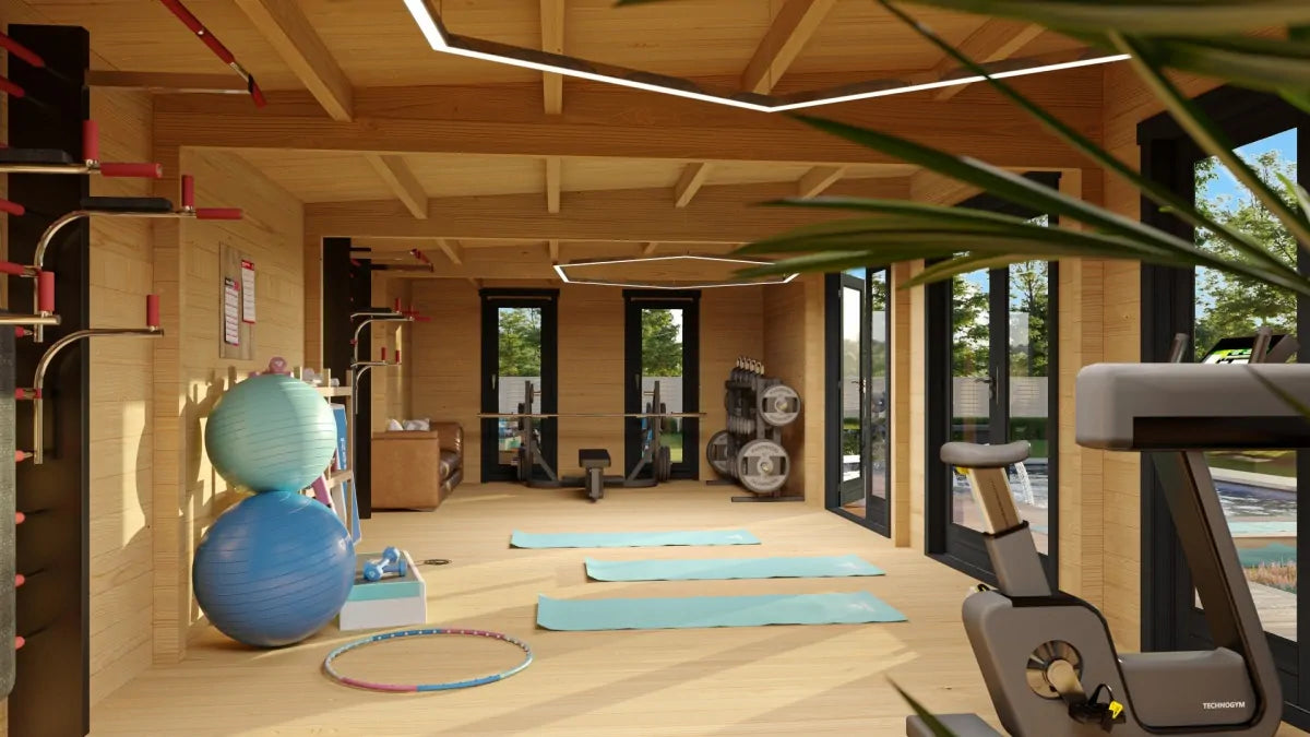 Game Room 70 | 12.13m x 4.84m Log Cabin | Pool Room | Games Room | Fully Installed | Mainland UK