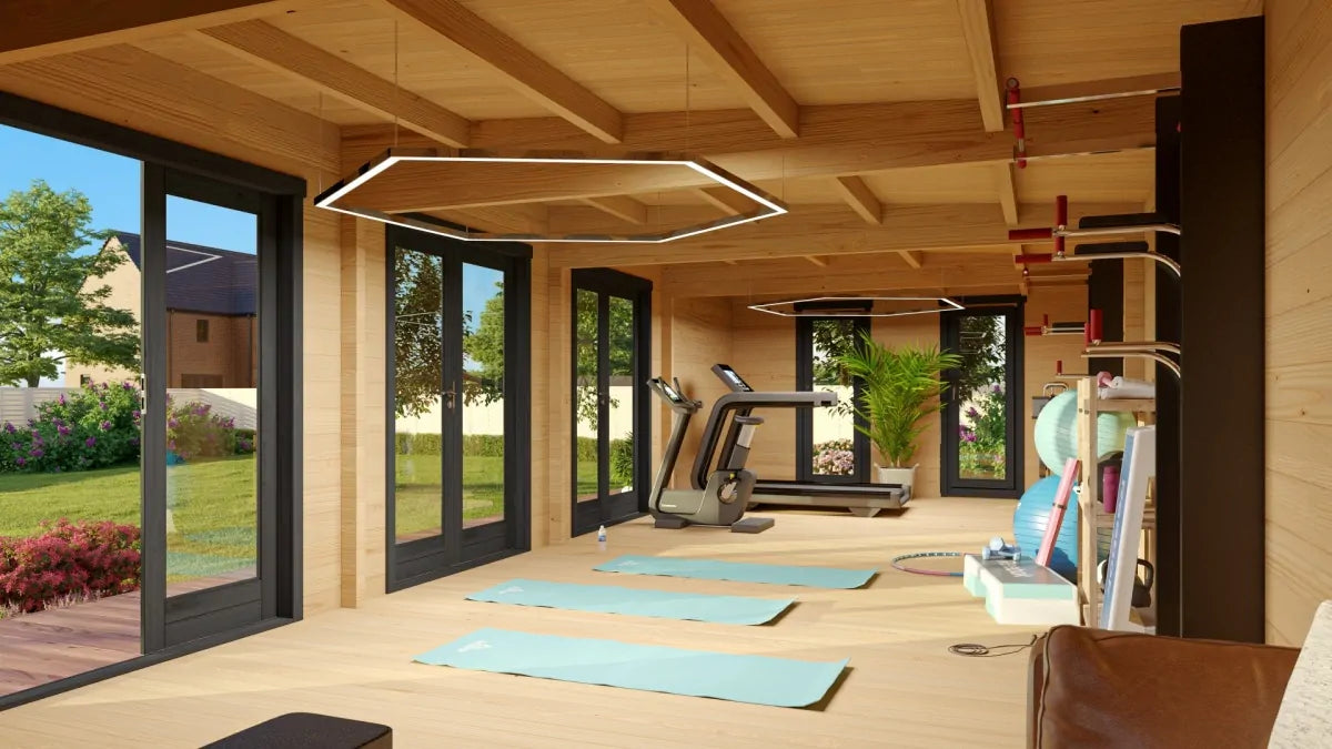Game Room 70 | 12.13m x 4.84m Log Cabin | Pool Room | Games Room | Fully Installed | Mainland UK