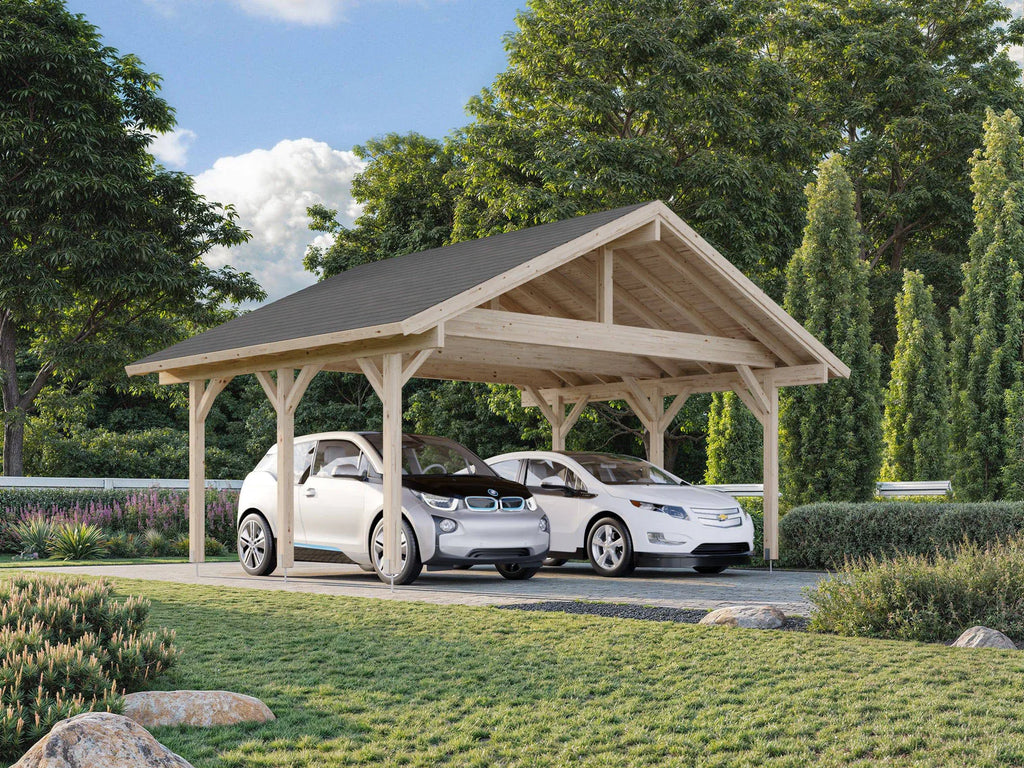 Fully Installed Palmako Robert M (5.6x3.7m | 20.6m2) Double Carport or Large Pavilion