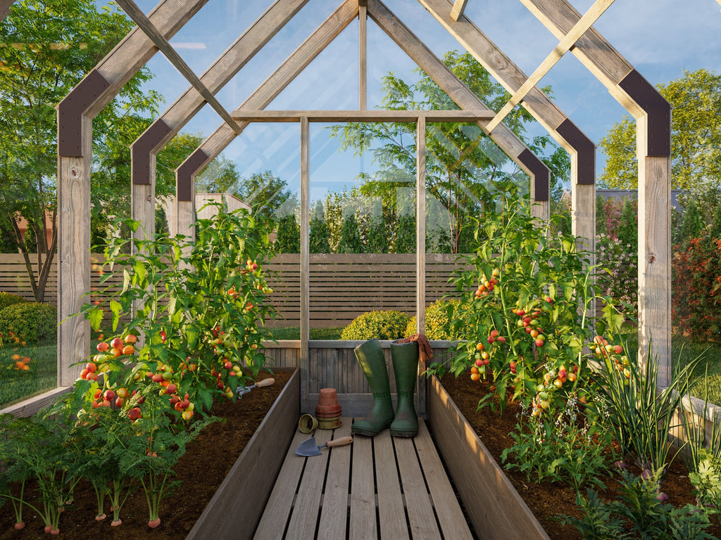 Fully Installed Palmako Emilia S Greenhouse | Glass Summer House | Garden Pavilion | 5.4m² | Pressure Treated