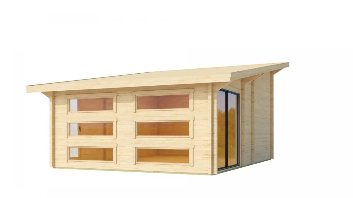 Golf Simulator Building | 6.5m x 4.85m | 44mm Log Cabin | Fully Installed | Mainland UK