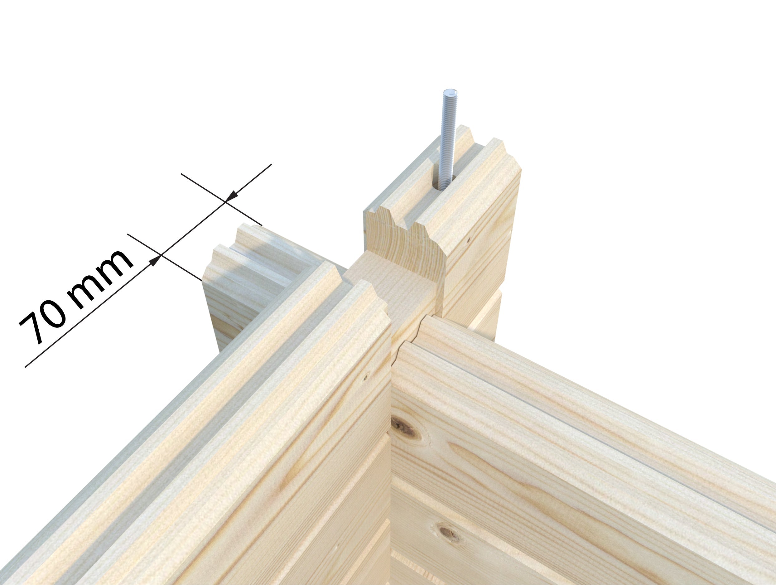 Fully Installed Palmako Anna M Modern Timber Holiday Cottage | As Seen on Living Big in a Tiny House | Garden Room | Annexe | 26.8m² | 70mm