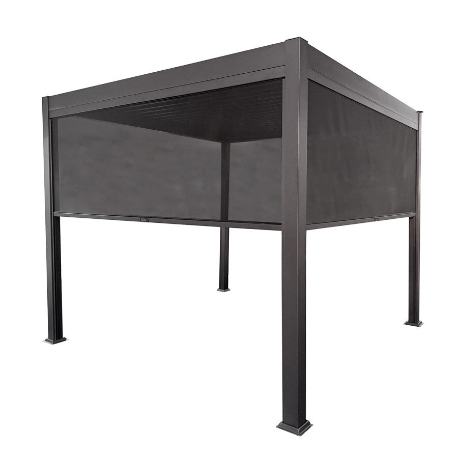Aluminium Louvred Pergola with Integrated LED Lighting — Fully Installed Nationwide