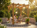 Leviathan Wooden Pergola 2.5m x 2.5m | 120mm Posts | Smart Seal Treated | Nationwide Installation Included