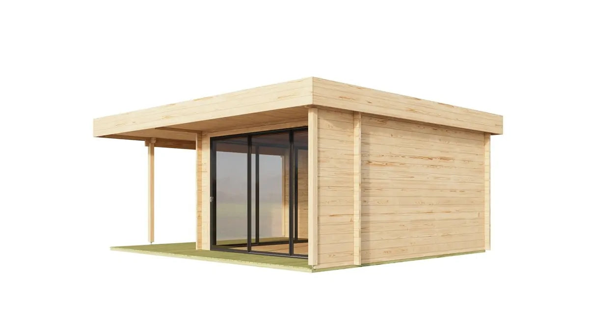ALU Concept Relax 70 A | 5.78m x 5.08m Corner Garden Room | Aluminium Windows | Fully Installed | Mainland UK