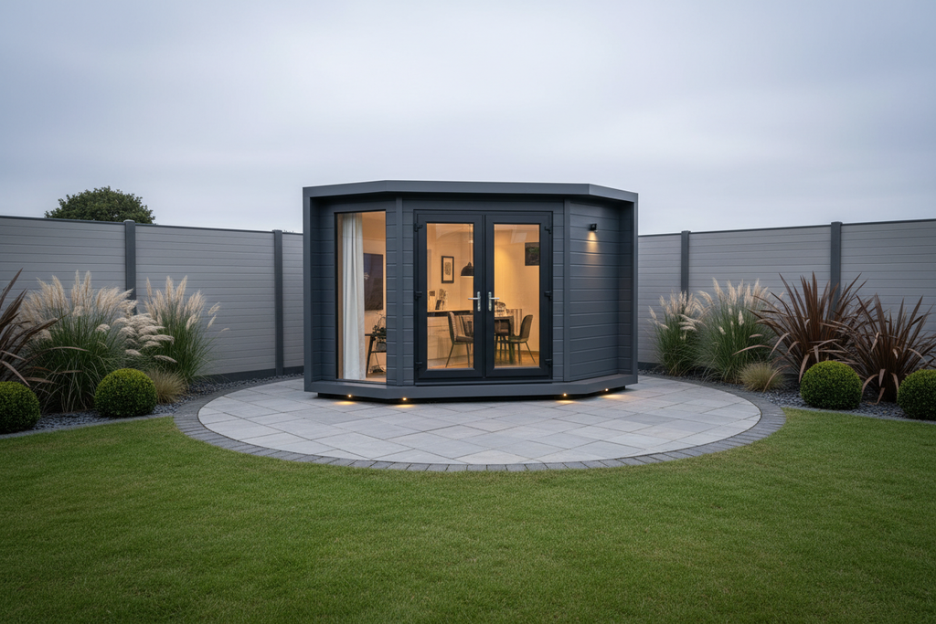 Charcoal grey horizontal - one window left