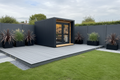 Charcoal grey - modern composite fencing & decking