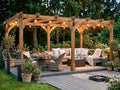 Leviathan Wooden Pergola 5m x 3m | 120mm Posts | Smart Seal Treated | Nationwide Installation Included