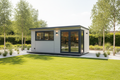 Light grey & white - Scandinavian-style garden