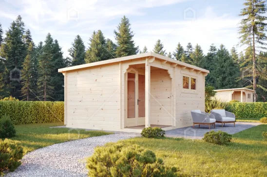Wooden Tiny House Ohrid – Glamping Pod 5x4m (20m²)