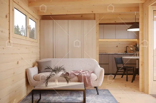Wooden Tiny House Ohrid – Glamping Pod 5x4m (20m²)