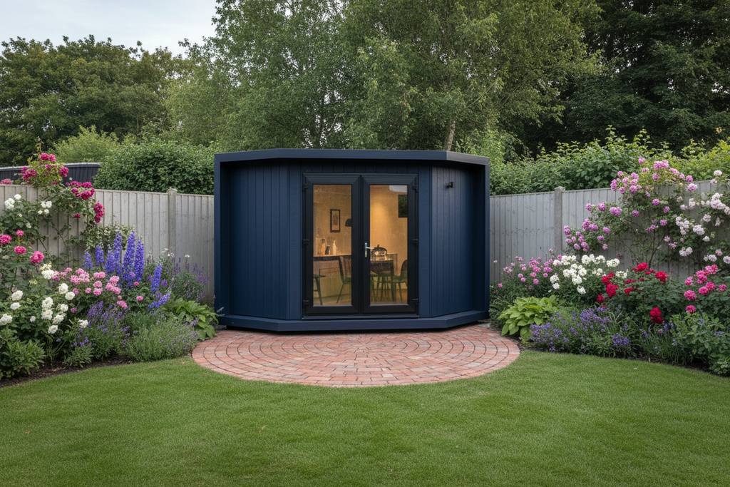 Navy blue vertical - no windows