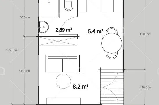Wooden Tiny House Ohrid – Glamping Pod 5x4m (20m²)