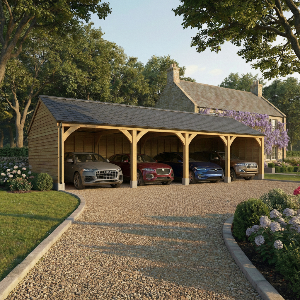 Quad Carport – Georgian Country House