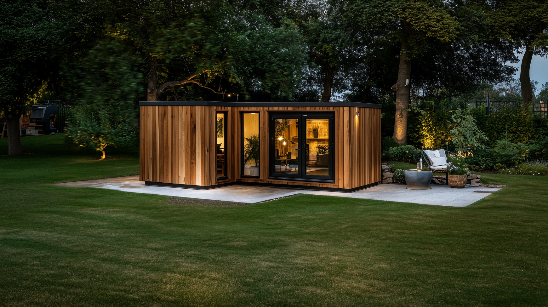 Space 7 6.2m x 3.8m Garden Room, Office, Bar, Outdoor Entertainment