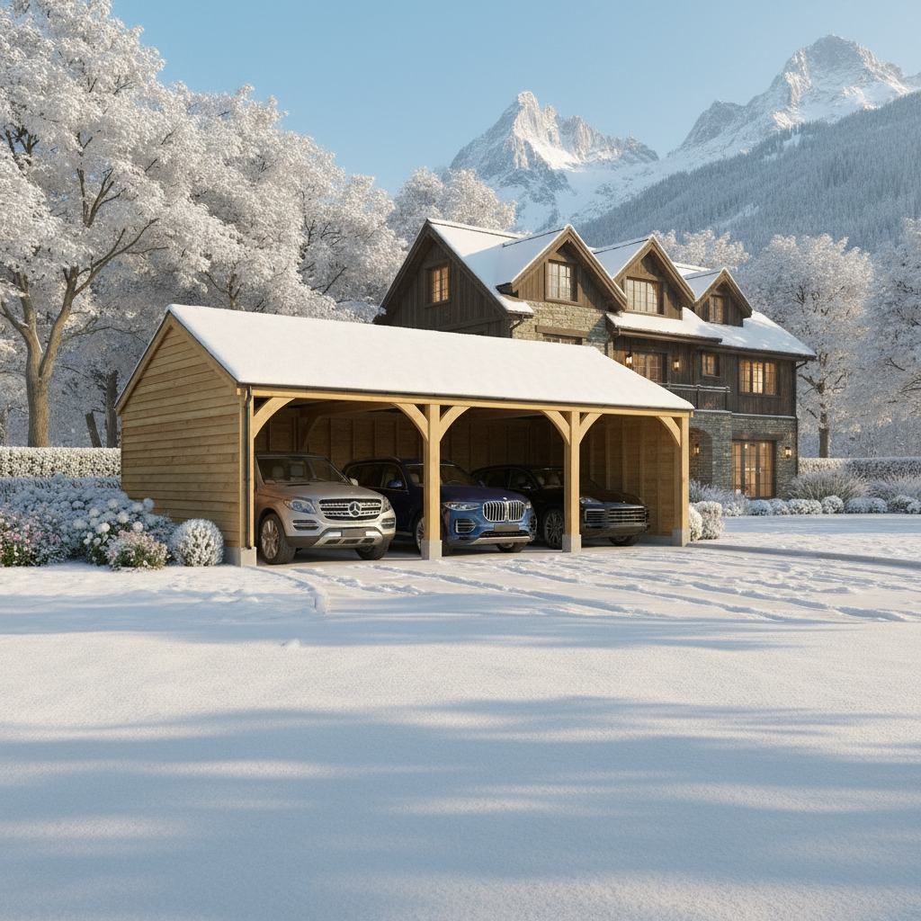 Triple Carport – Alpine Mountain