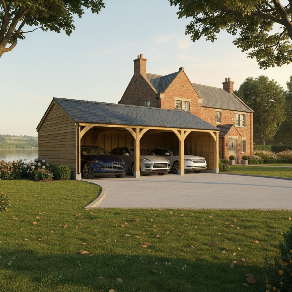 Triple Carport – Lakeside Lodge